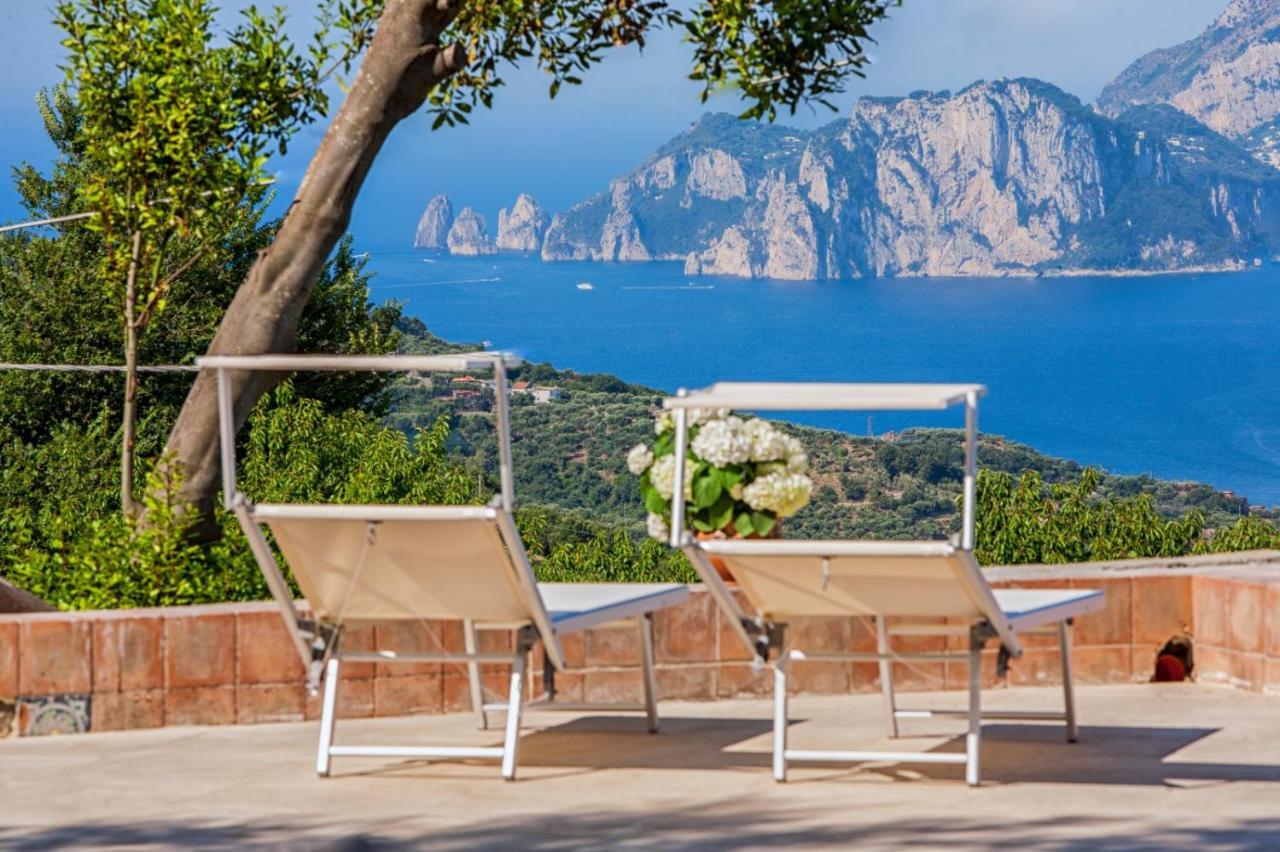 Resort Ferrara Villa Multa Quies Massa Lubrense Exterior foto